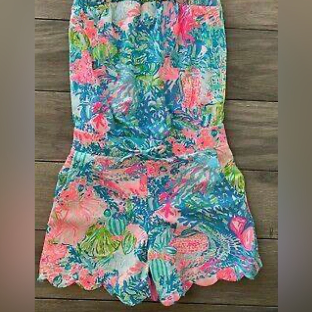 Rare/Hard to Find Lily - Jace Romper in Fished My Wish L